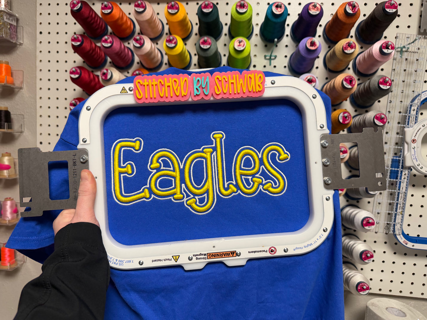 Eagles 3D Puff Embroidered T-Shirt