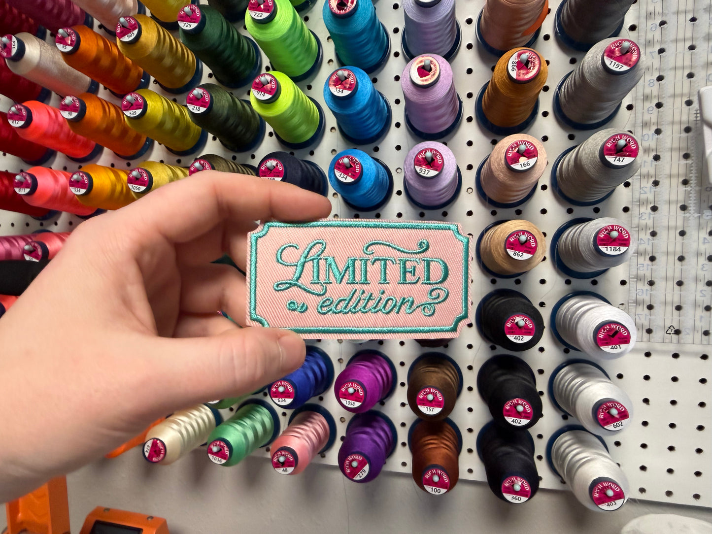 Limited Edition Embroidered Iron-On Patch