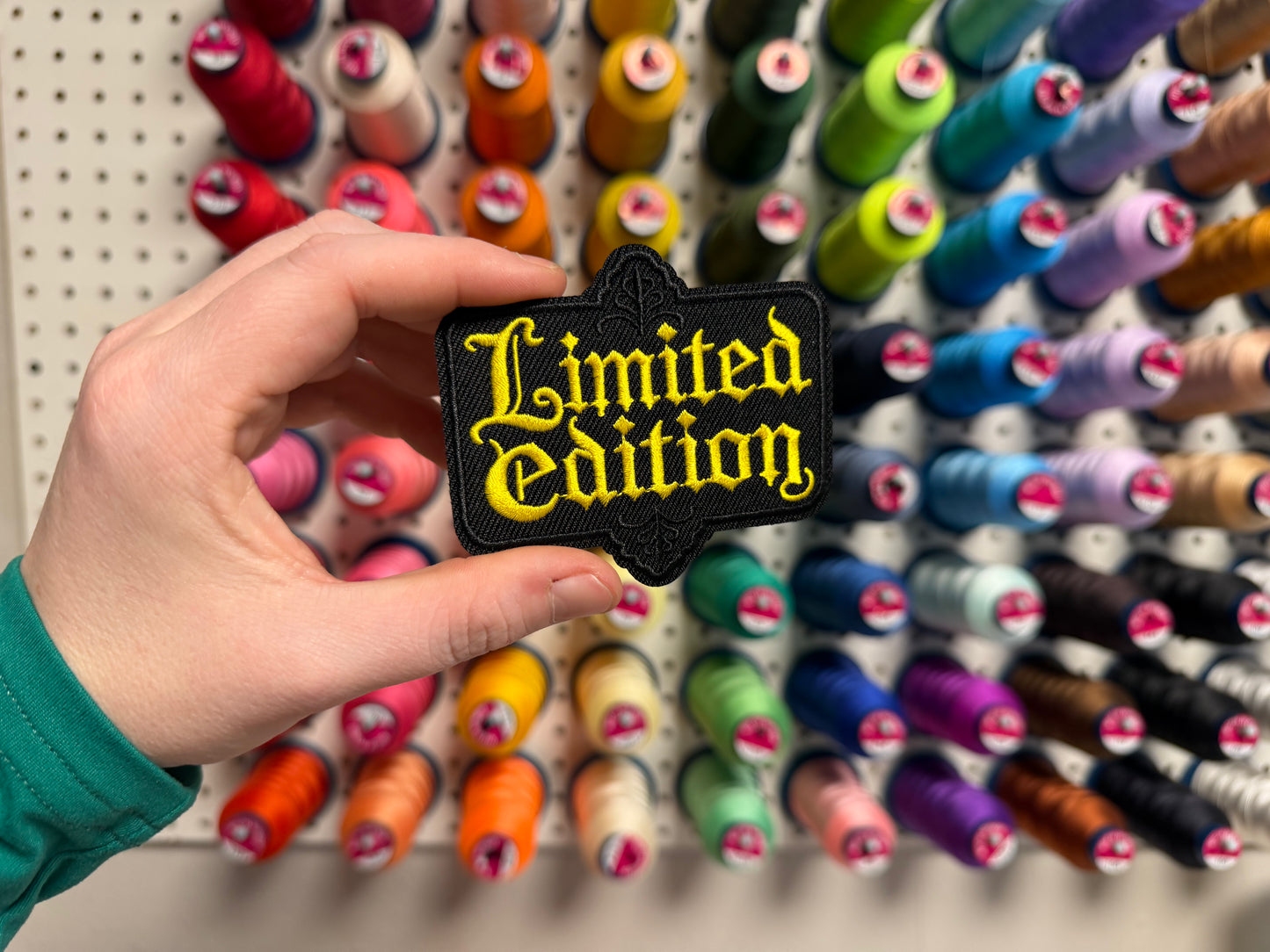 Limited Edition Embroidered Iron-On Patch