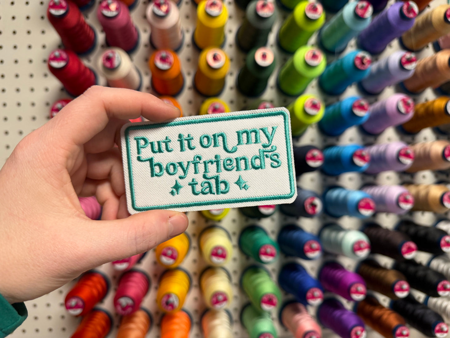 Put It On My Boyfriend’s Tab Patch