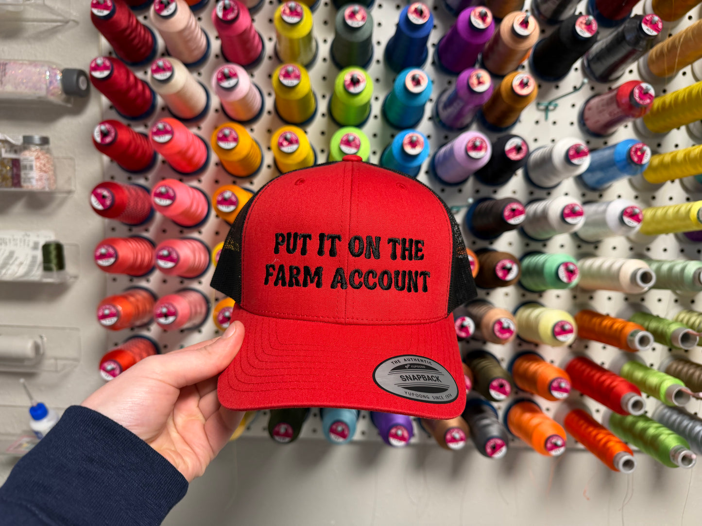 Put It On The Farm Account Hat (CASE IH)