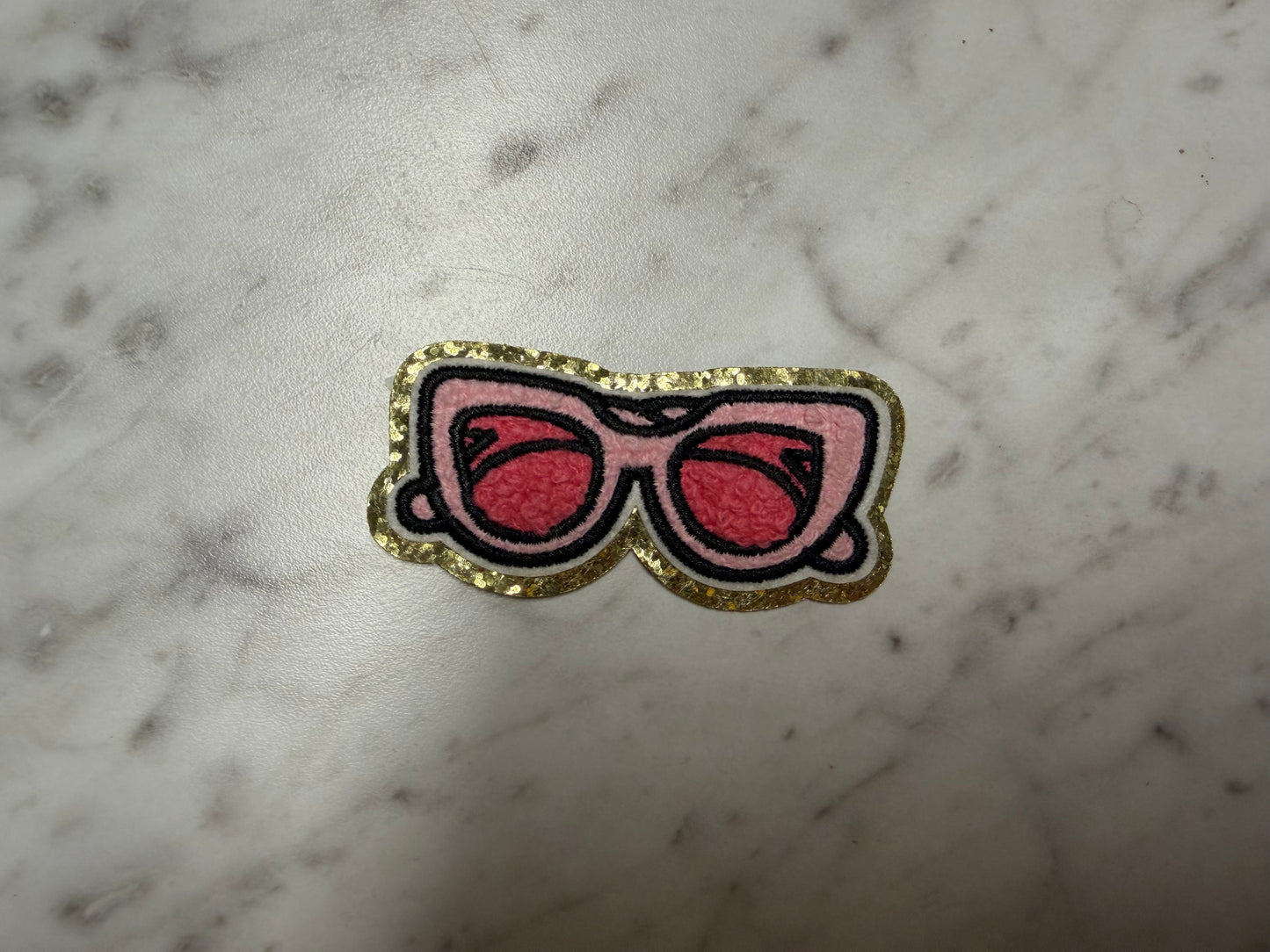 Pink Sunglasses Patch