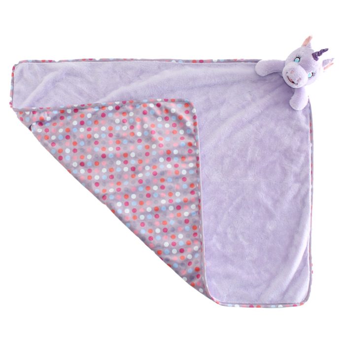 Starflower Lavender Unicorn Blanket