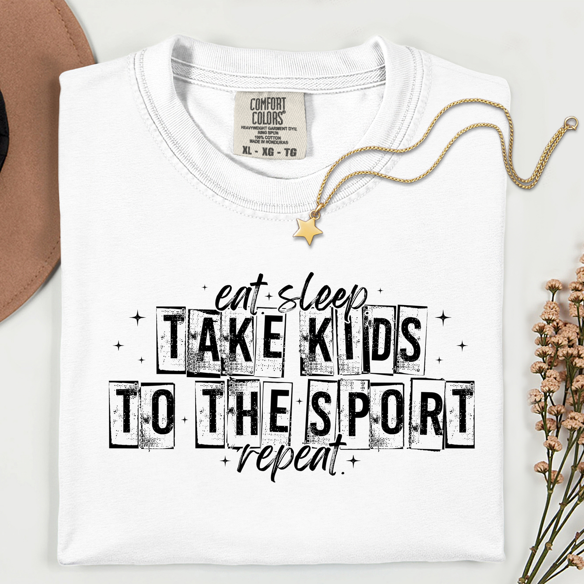 Eat. Sleep. Take Kids to the Sport. Repeat. T-Shirt