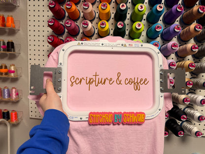 Scripture & Coffee Tee