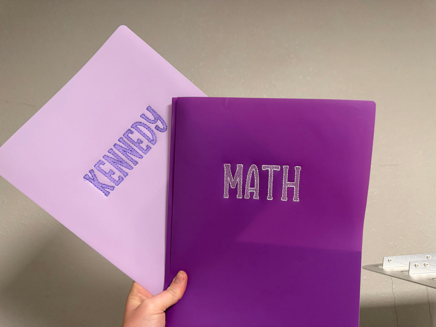 Personalized 2-Pocket 3-Prong Folder