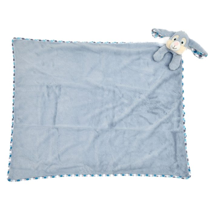 Clovis Brampton Blue Bunny Blanket – Large