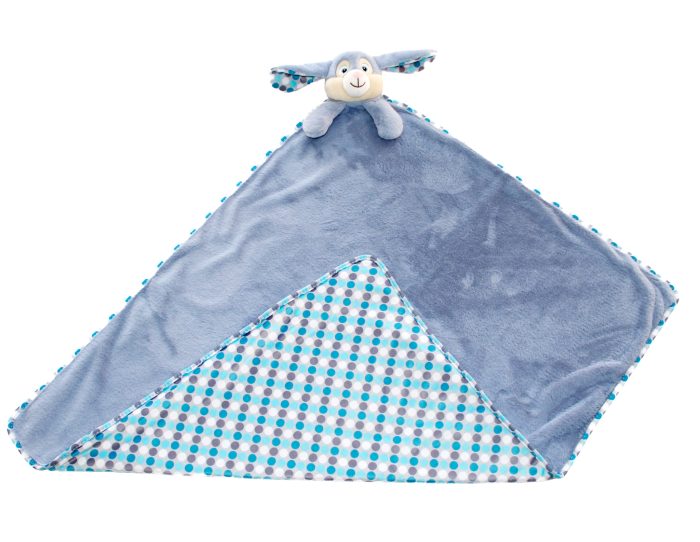 Clovis Brampton Blue Bunny Blanket – Large