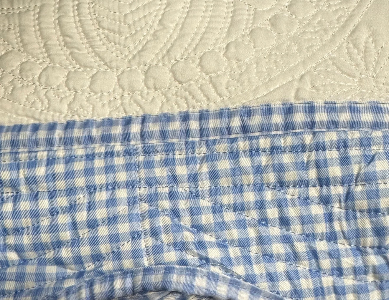 Heirloom Quilted Baby Blanket