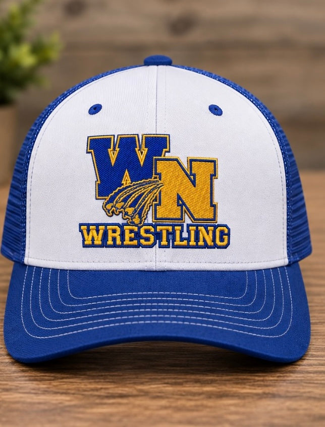 Warner/Northwestern Wrestling Embroidered Hat