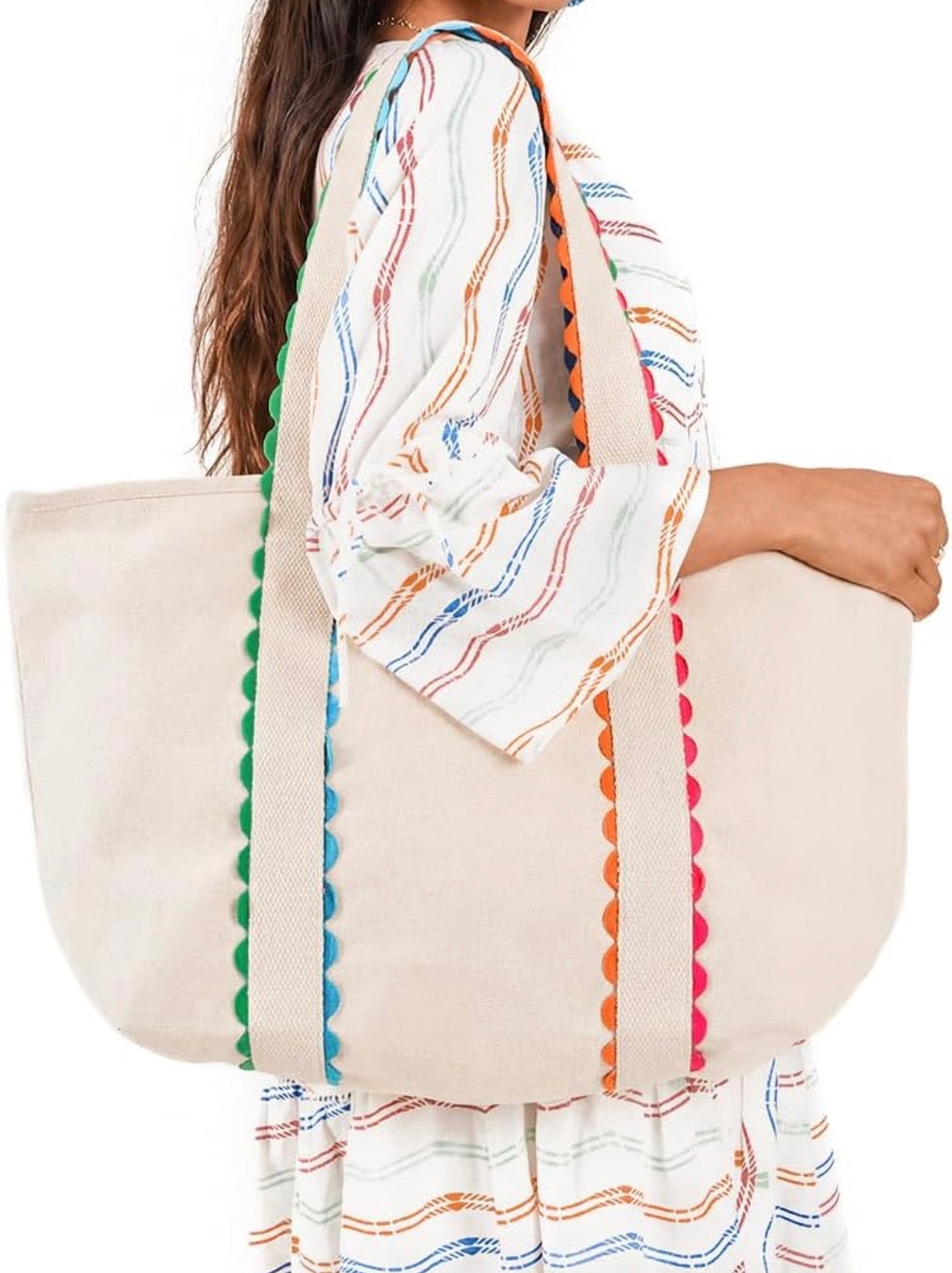 Custom Embroidered Canvas Tote Bag
