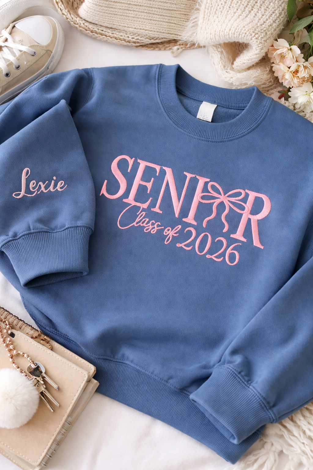 Senior Class of 2026 Embroidered Sweatshirt