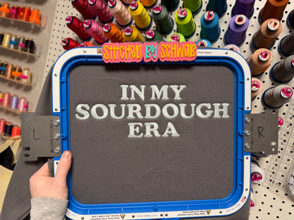In My Sourdough Era Embroidered Sweatshirt