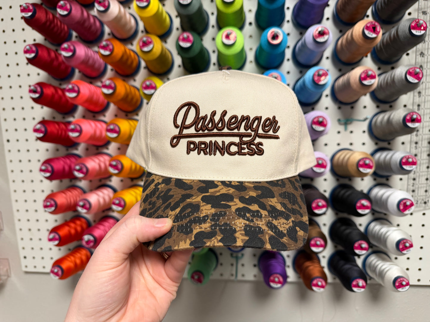Passenger Princess – 3D Puff Embroidered Hat
