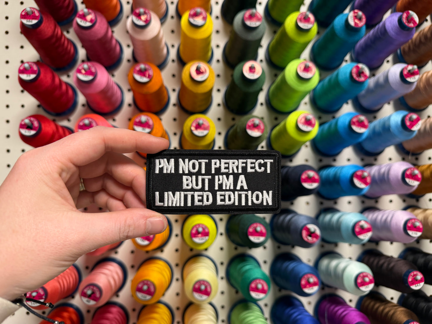 I’m Not Perfect But I’m a Limited Edition Patch