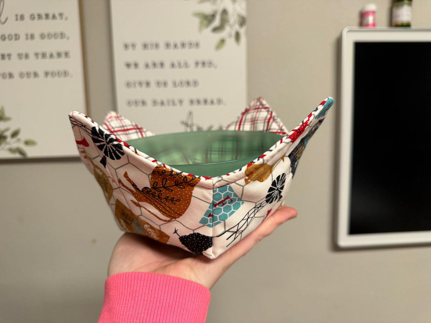 Farm Microwavable Bowl Cozy