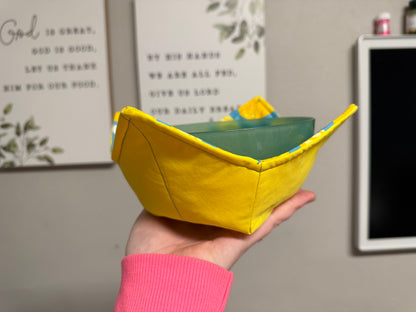 Lemon Microwavable Bowl Cozy