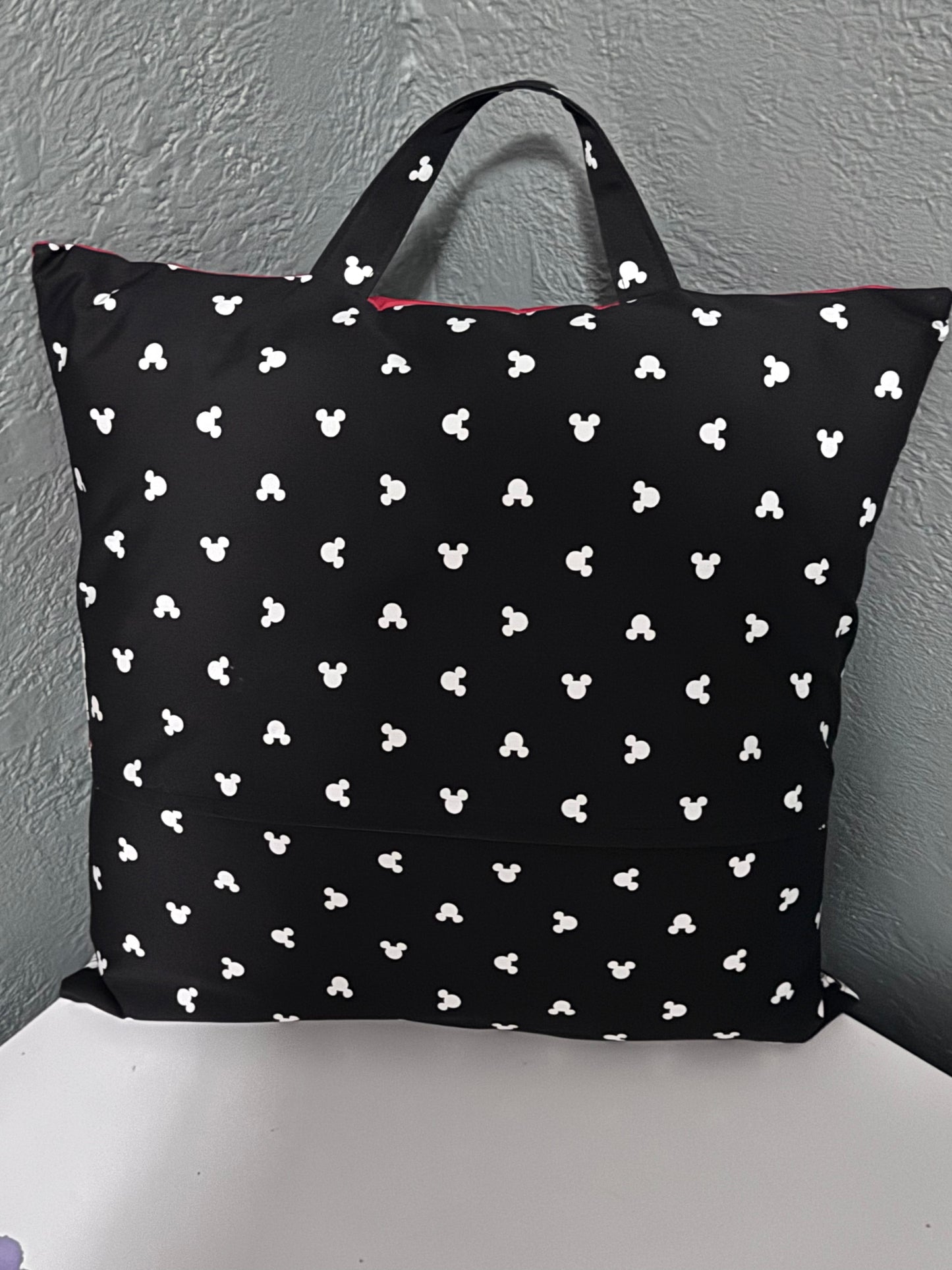 Mickey & Friends Book Pillow | Kids Reading Pillow with Pocket