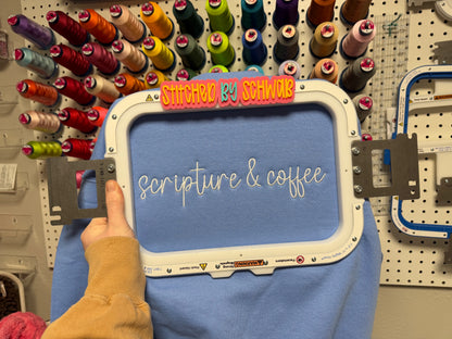 Scripture & Coffee Sweatshirt