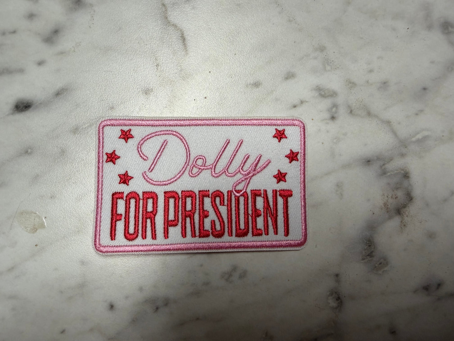 Dolly for President Patch