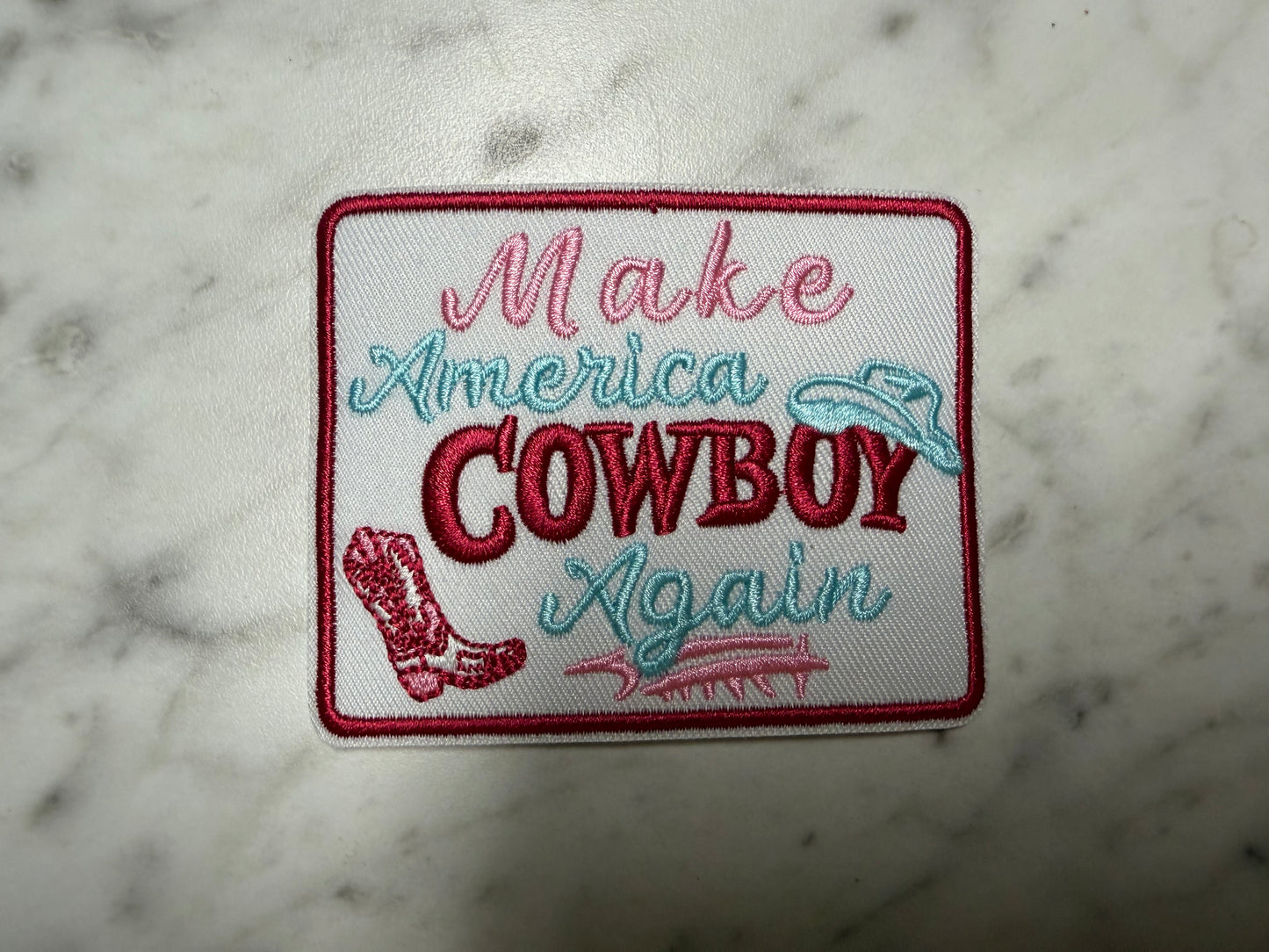 Make America Cowboy Again Patch