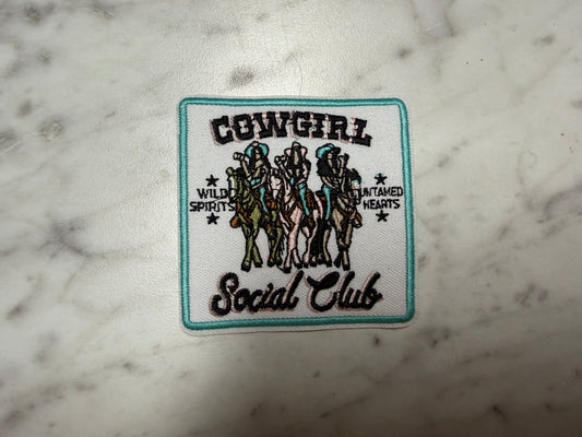 Cowgirl Social Club Patch