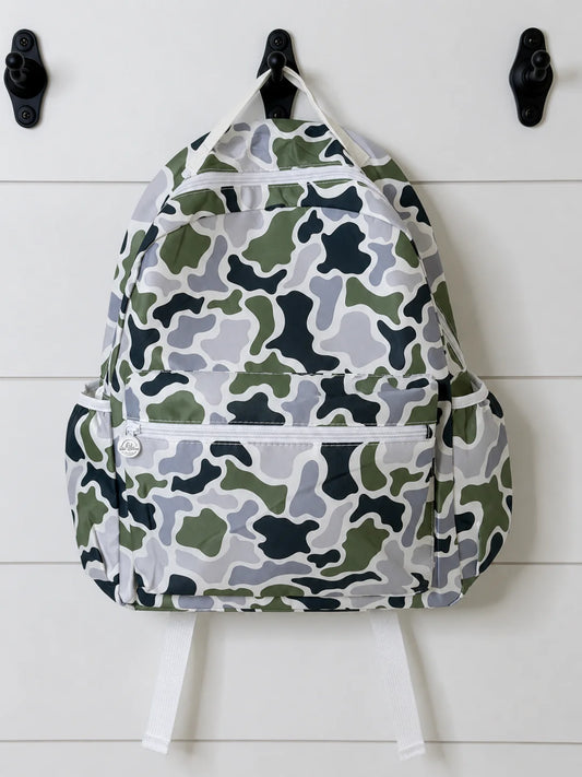 Camo - Nylon Backpack (Full Size)