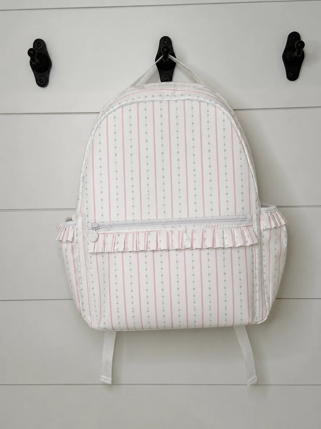 Stripe and Dot - Nylon Backpack (Full Size)
