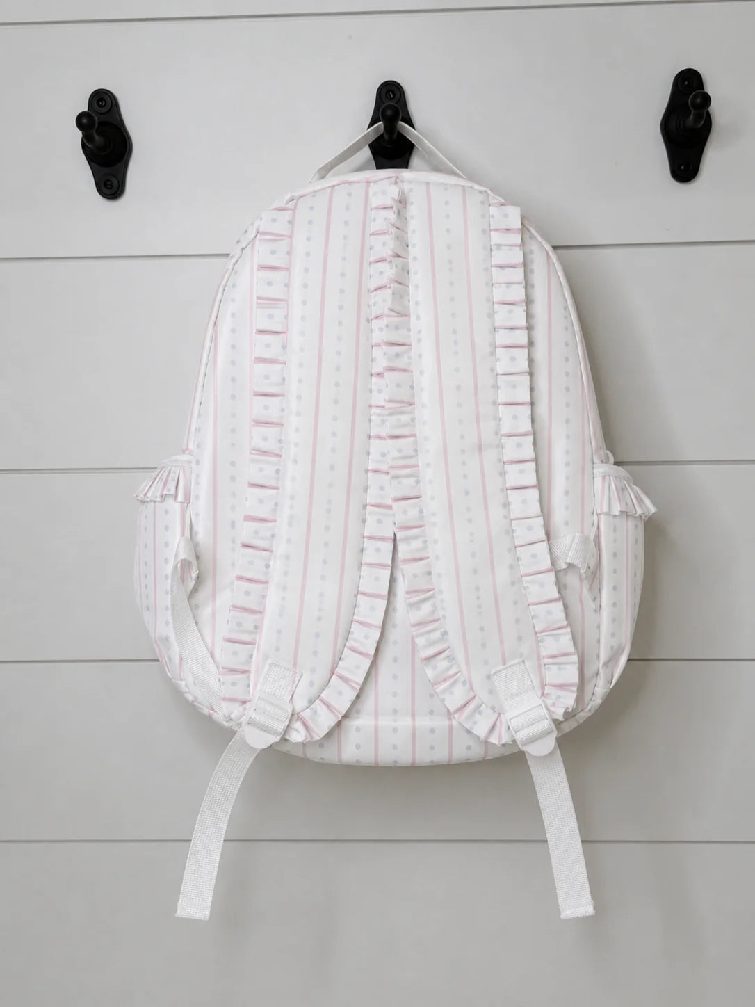 Stripe and Dot - Nylon Backpack (Full Size)