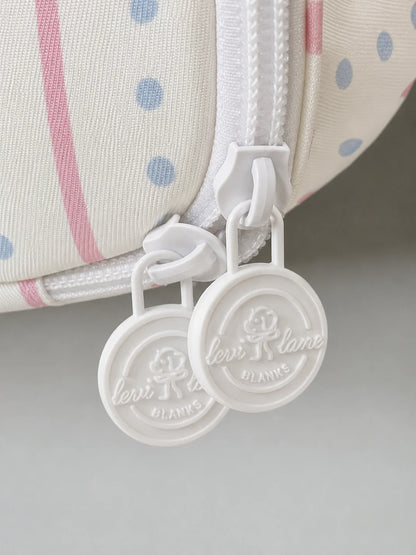 Stripe and Dot - Nylon Backpack (Full Size)