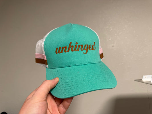 Unhinged (Teal/Pink/Brown) Hat