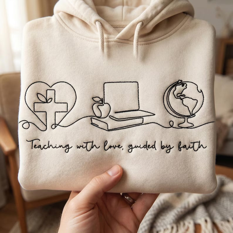 Teaching with Love Guided by Faith - Tee