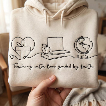 Teaching with Love Guided by Faith - Tee