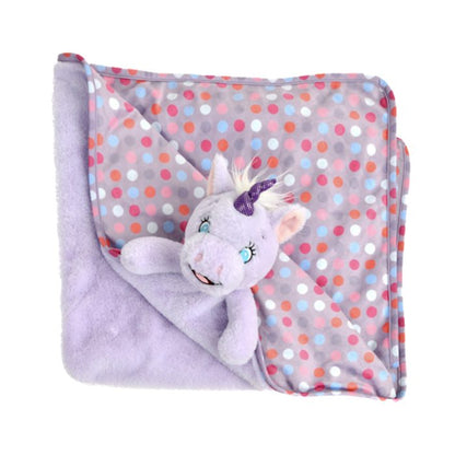 Starflower Lavender Unicorn Blanket