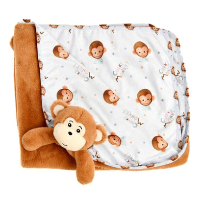 Shimmy Monkey Blanket – Large
