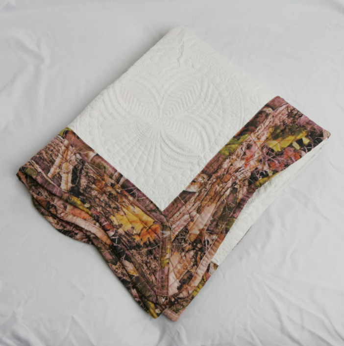 Heirloom Quilted Baby Blanket - Camo