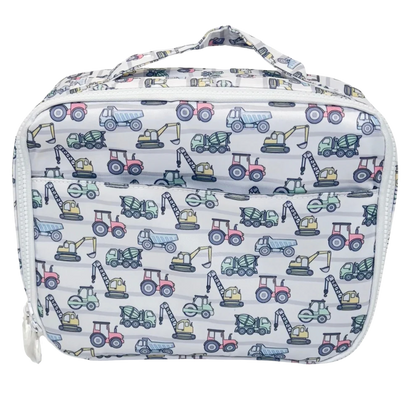 Construction Trucks - Nylon Lunch bag