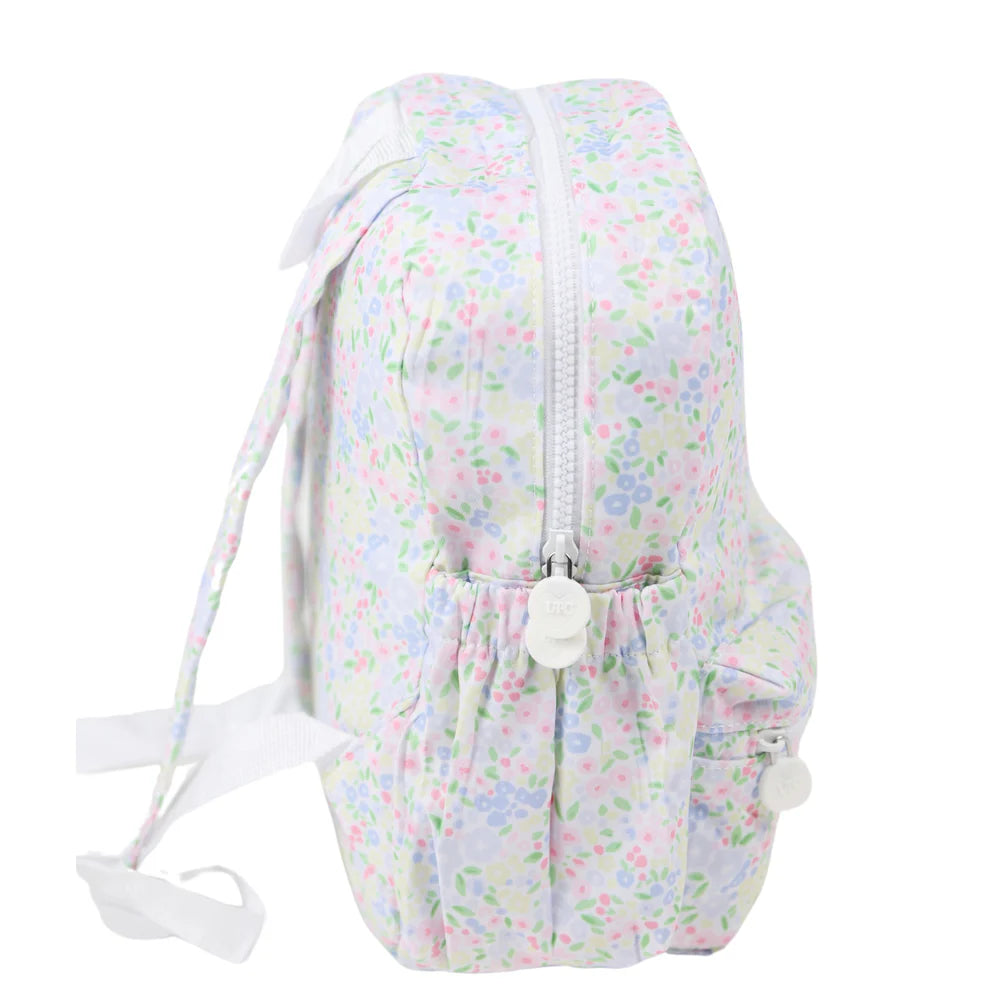 Floral - Nylon Backpack (Full Size)
