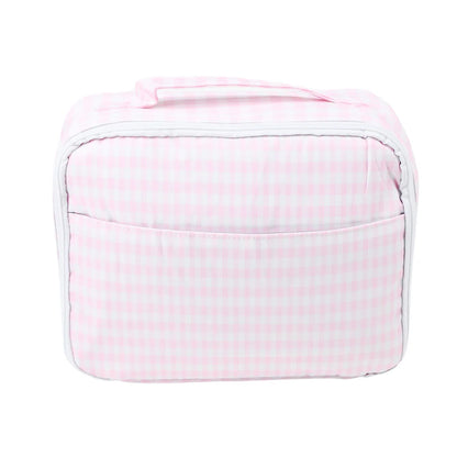 Light Pink Gingham - Nylon Lunch bag