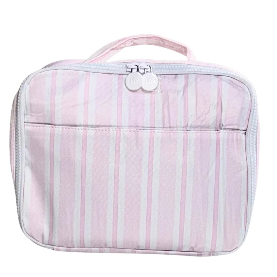 Pink Stripe - Nylon Lunchbag
